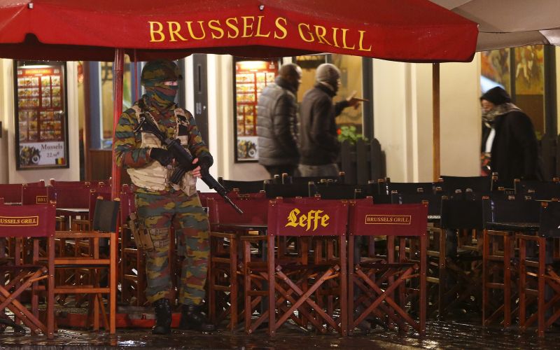 Belgijska vojska na ulicah