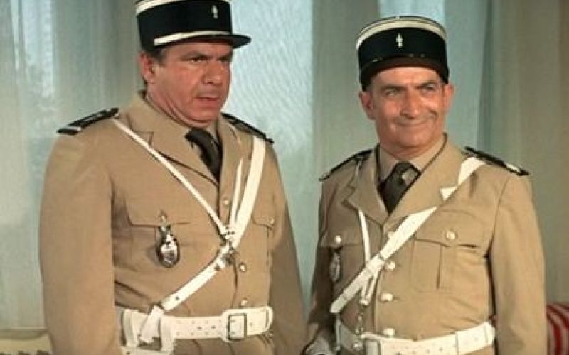 louis de funes michel galabru gendarme en balade (1).JPG