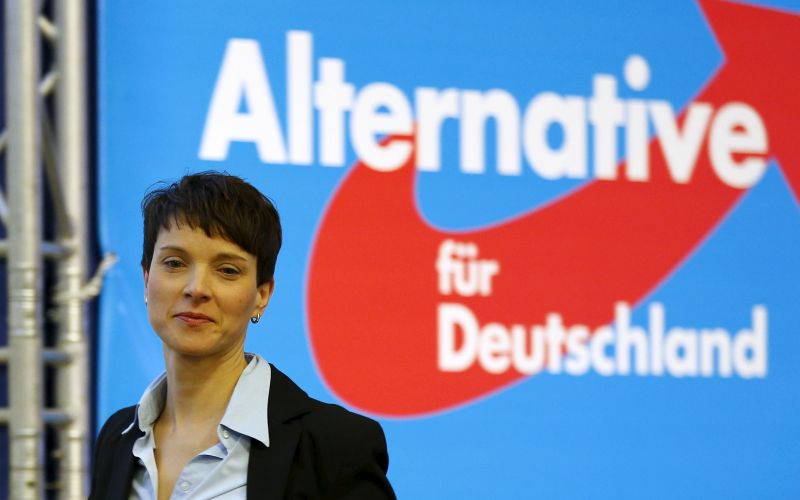 Frauke Petry Vodja zavezništva za Nemčijo predsednica