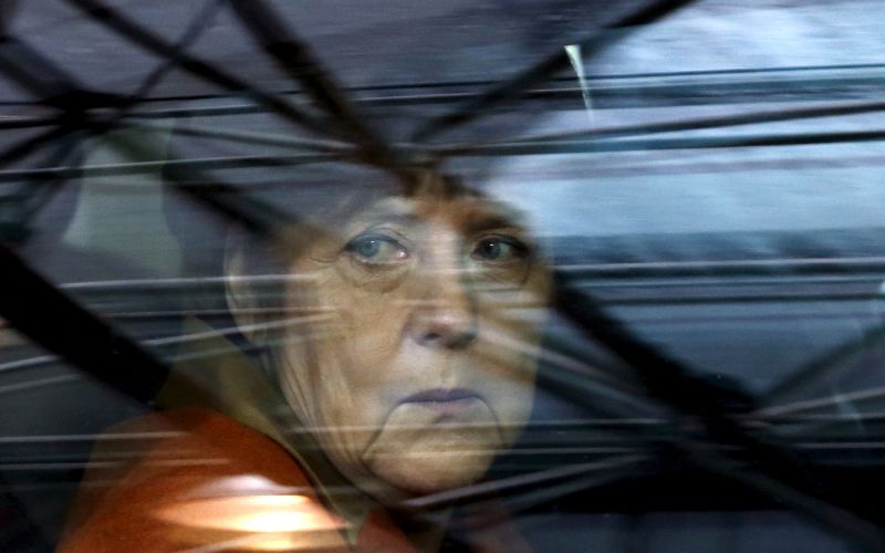 Angela Merkel pred srečanjem EU