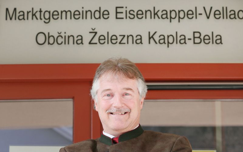 Franc Jožef Smrtnik, župan Železna Kaple
