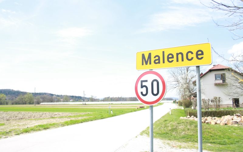 Prehitra vožnja na Malencah