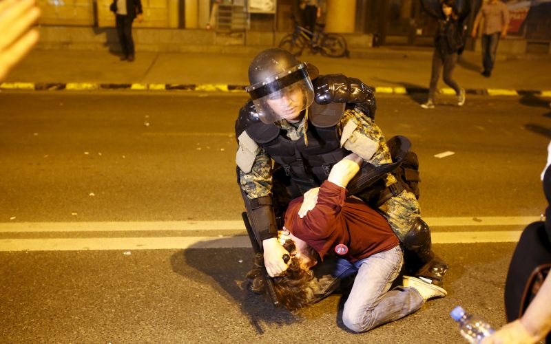 Protesti v Skopju