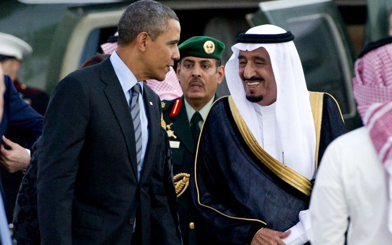 Obama in Savdska Arabija