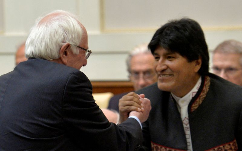 Morales Sanders srečanje v Vatikanu