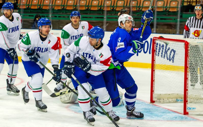 slovenija italija hokej verlic dc