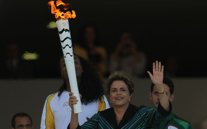 Dilma Rousseff ogenj