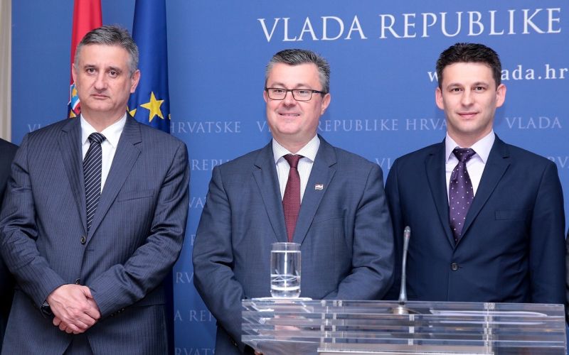 Karamarko, Orešković, Petrov