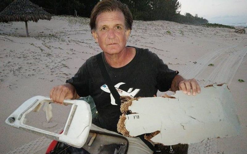 madagaskar ostanki letala MH370 Blaine Gibson