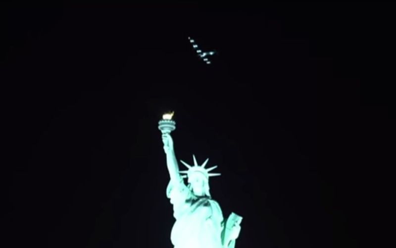 Solar impulse letalo kip svobode New York