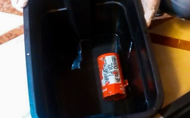 črna skrinjica strmoglavljenega letala EgyptAir MS804