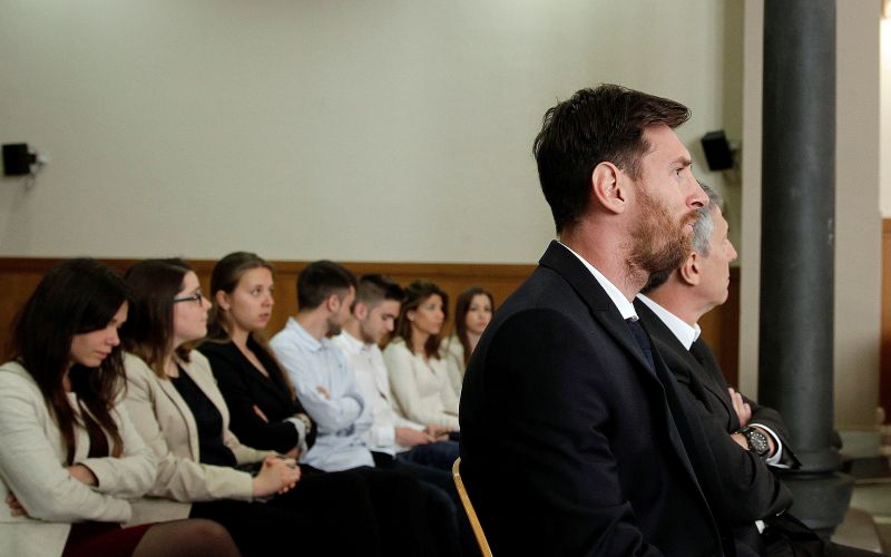 Lionel Messi na sodišču