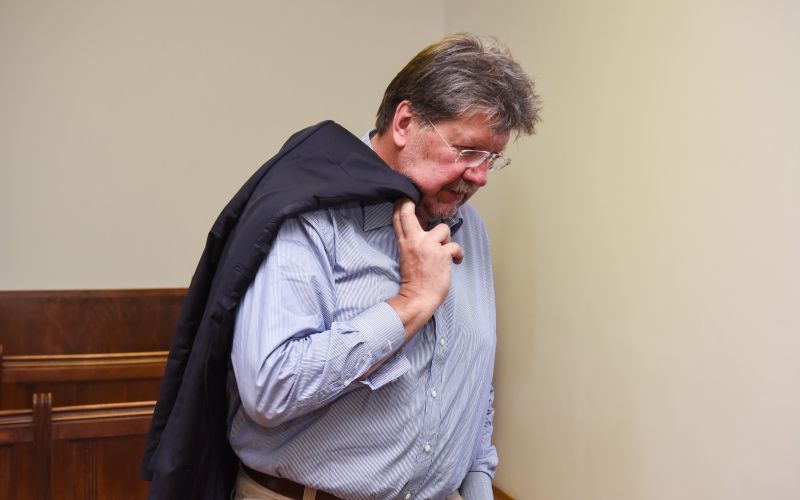 Igor Bavčar na sodišču