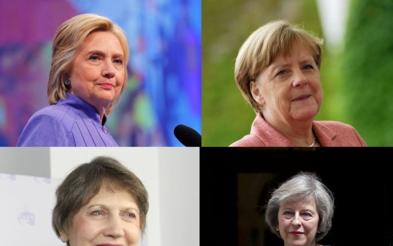 Hillary, Angela, Helen, Theresa