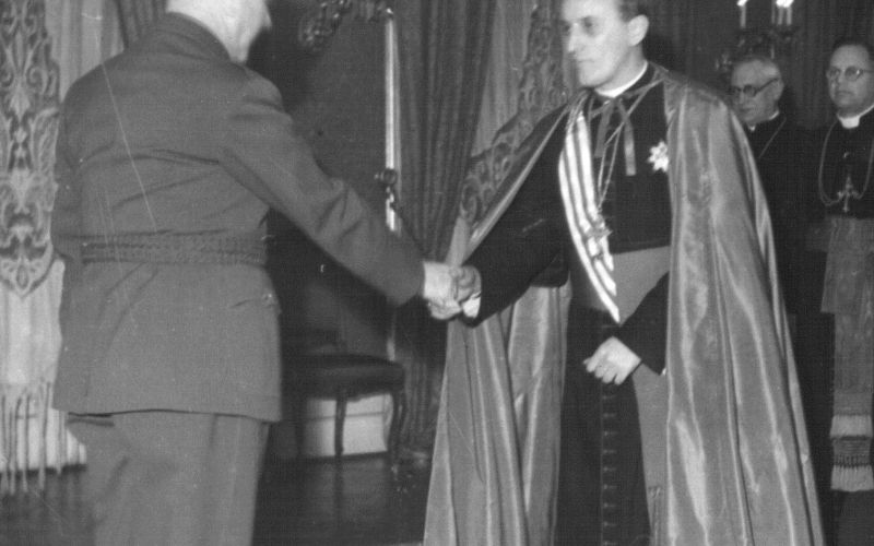 Ante Pavelić in Alojzije Stepinac