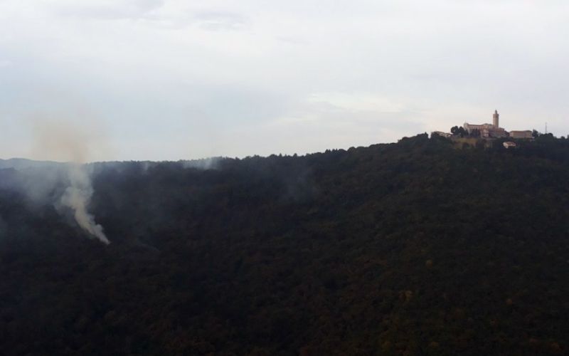 Požar pod Sveto Goro so uspešno pogasili.