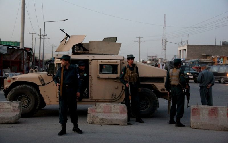 Kabul Afganistan varnostne sile oklepnik