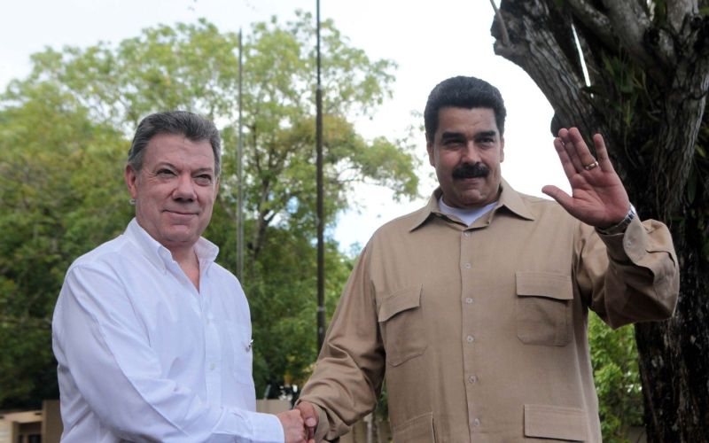 nicolas maduro, Juan Manuel Santos.jpg
