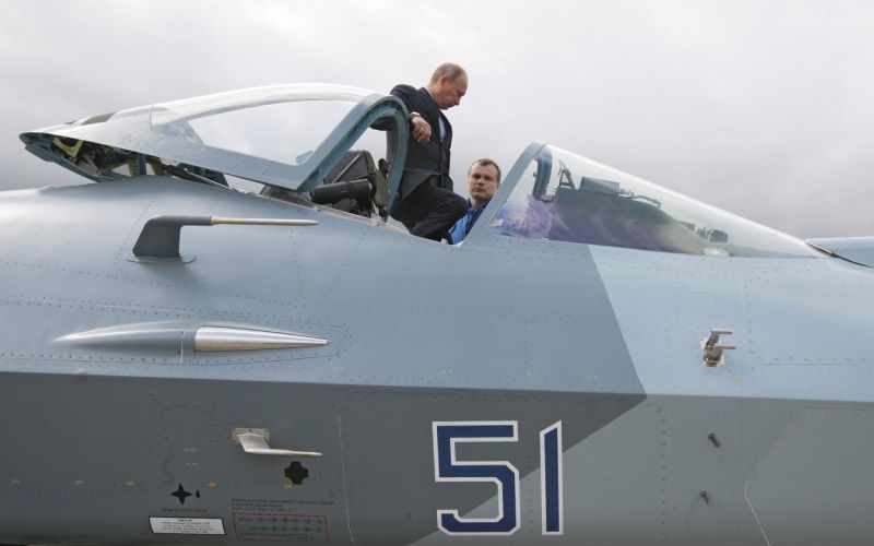 Vladimir Putin vojaško letalo