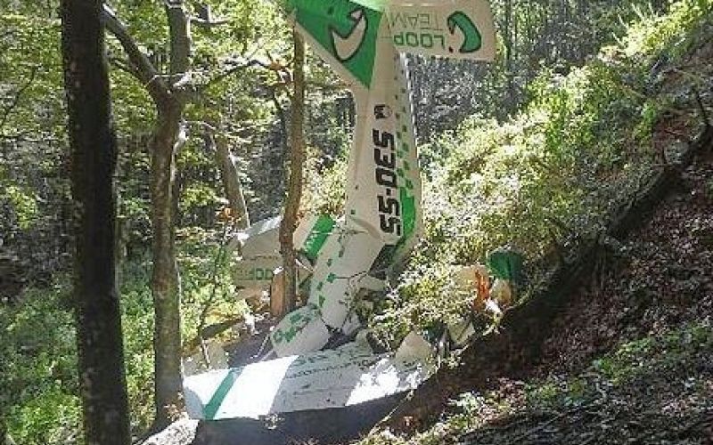 letalska nesreča pri Bovcu