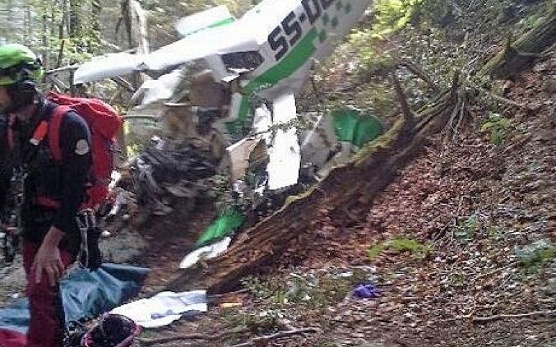 letalska nesreča pri Bovcu