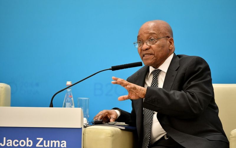 južnoafriški predsednik Jacob Zuma