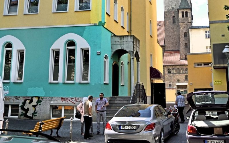 mošeja Kreuzberg Berlin Nemčija