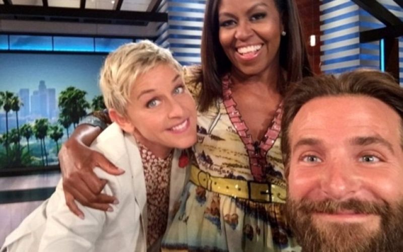Bradley Cooper Obama Michelle Ellen DeGeneres