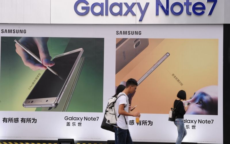 Samsung Galaxy Note 7 telefon