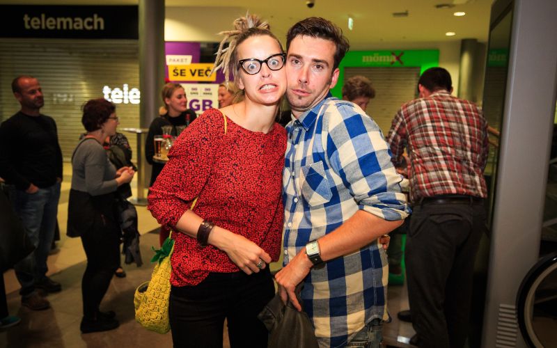Tina Marinšek, Goran Krvaćanin