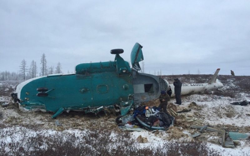 strmoglavljeni ruski helikopter