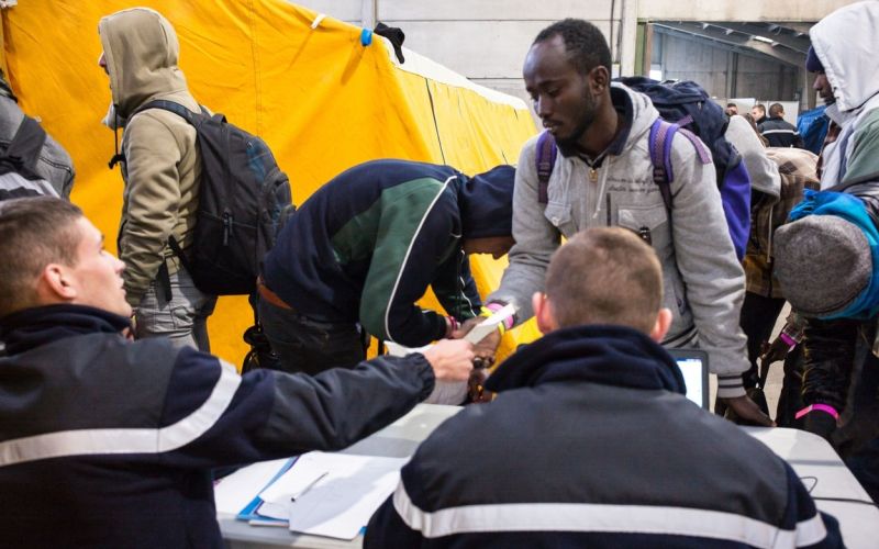 selitev beguncev Džungla Calais