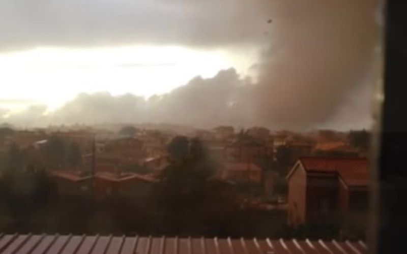 tornado, Rim, neurje