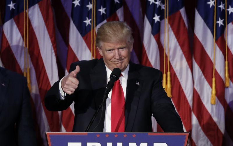 trump zmagal