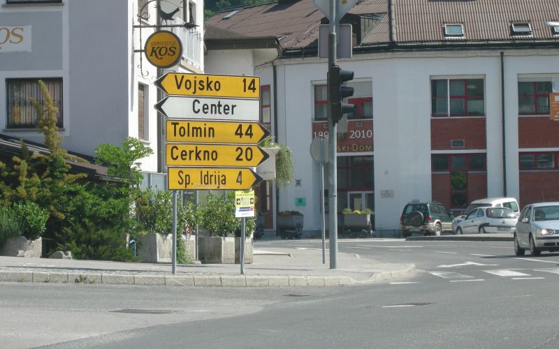 cesta, idrija