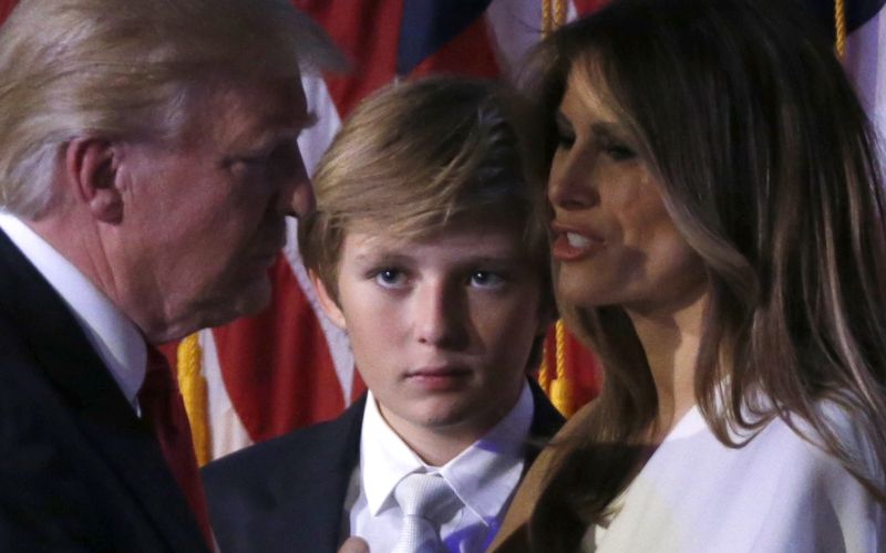 Trump, Donad, Barron, Melania