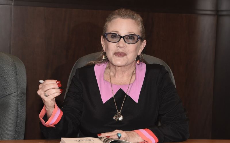 igralka Carrie Fisher