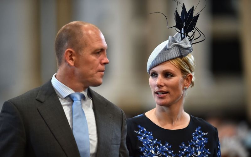 Mike in Zara Mike Tindall