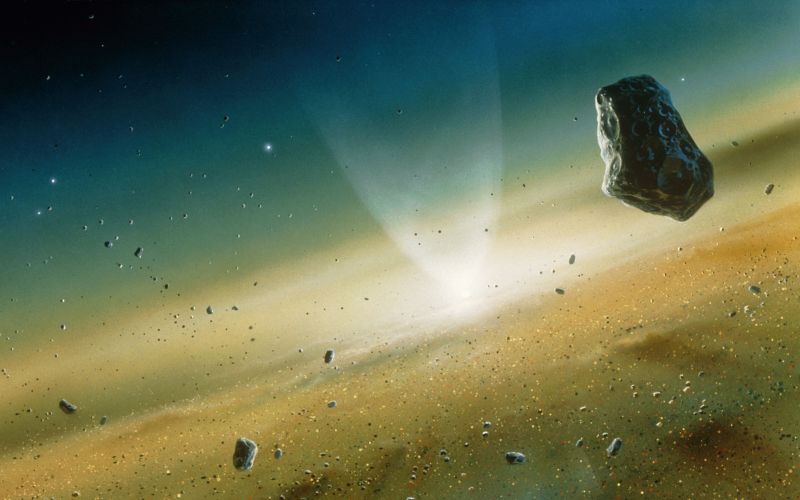 Asteroid, meteor, vesolje