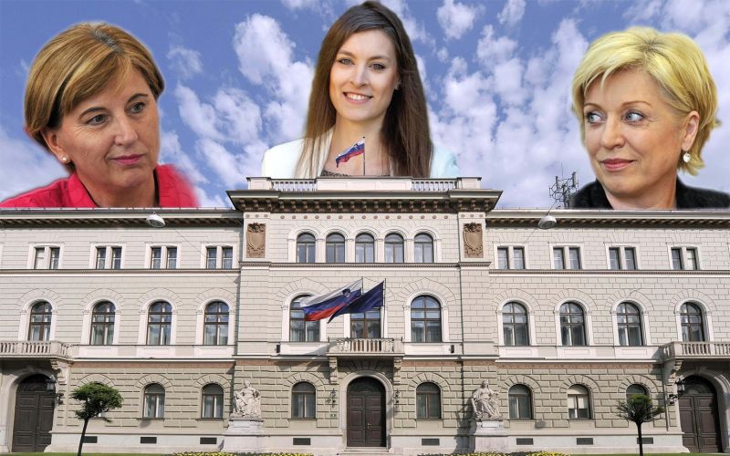predsedniška palača, ljudmila novak, tadeja romih, romana tomc