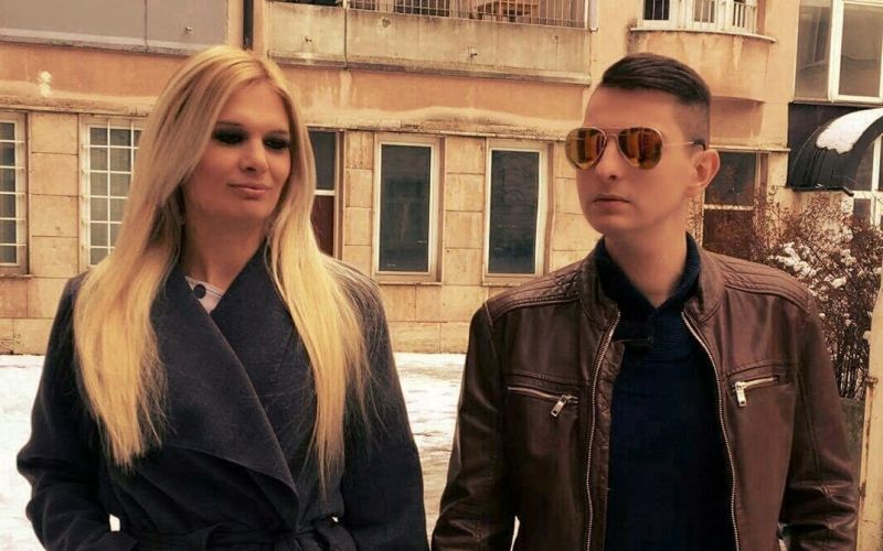 Damjan Murko in Maja