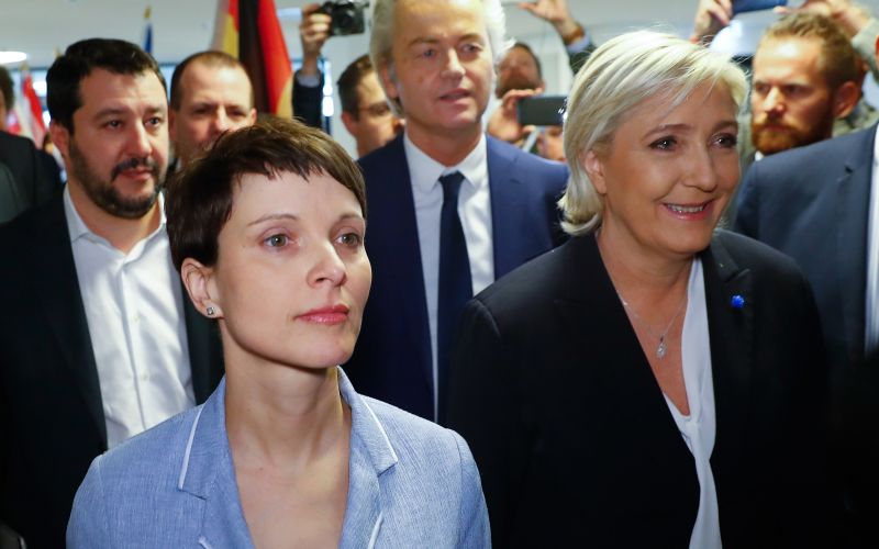 koncencija evropske desnice, Marine Le pen