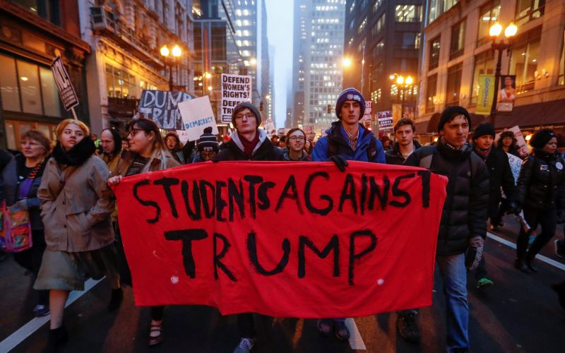 protest, chicago