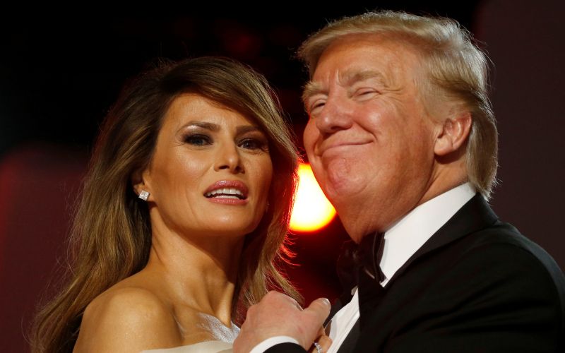 melania, donald trump