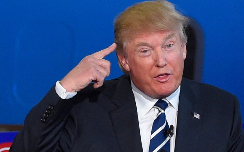 OBREZ Donald Trump