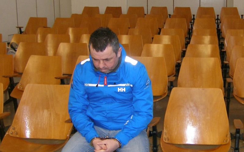 Romeo Bajde na sodišču čaka na izrek kazni.