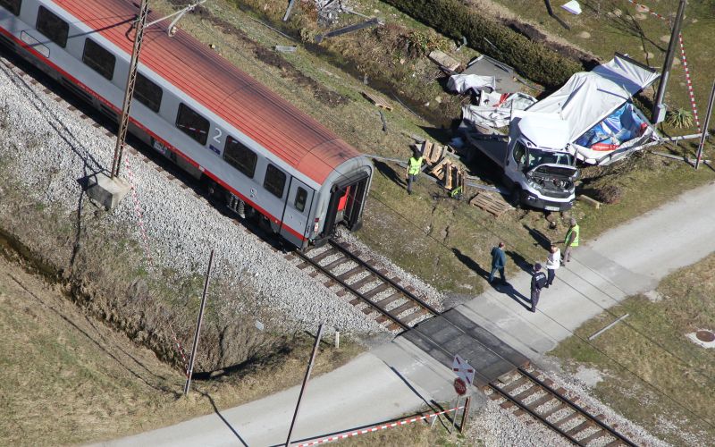 trčenje vlaka in tovornega vozila, Štrihovec pri Šentilju6