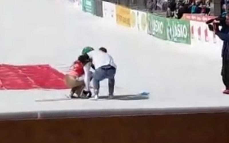 poljub, planica, prevc, žiga papež