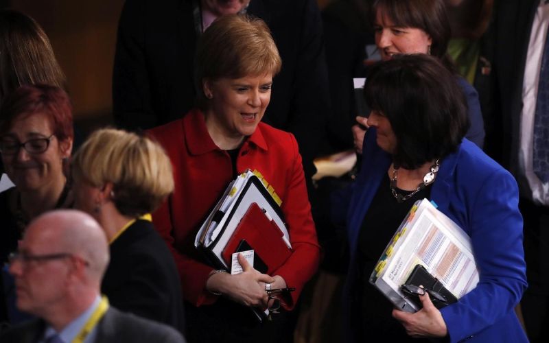 škotska premierka Nicola Sturgeon, parlament, Škotska