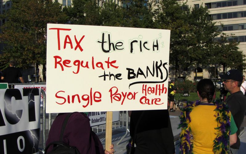 protest banke